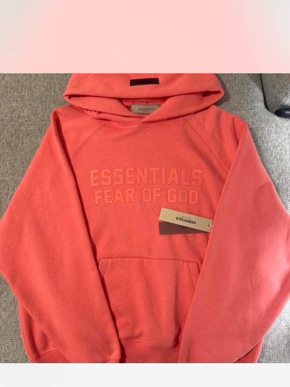Essentials Women’s Coral Crewneck Hoodie